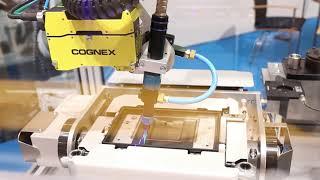 Universal Robot glue dispensing and Cognex 3D scanning