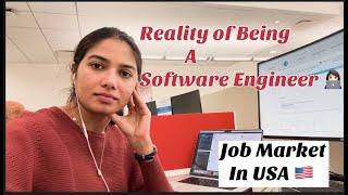 Realistic Day In The Life Of a Software Engineer In NYC | Lets Talk About Current Job Market in USA