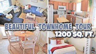 BEAUTIFUL TOWNHOME TOUR / 1,200 SQUARE FOOT TOWNHOUSE / BOHO DECOR / MADISYN'S FIRST PLACE