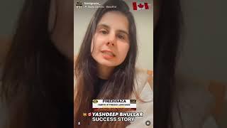 YASHDEEP BHULLAR - SUCCESS STORY #canada #frenchlessons