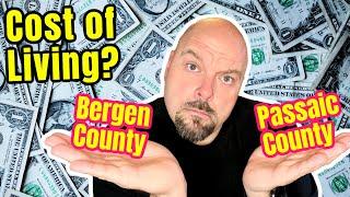 COST of LIVING in New Jersey | BERGEN County vs PASSAIC County