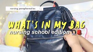 WHAT'S IN MY NURSING SCHOOL BAG? (Philippines) | Hey It's Ely!