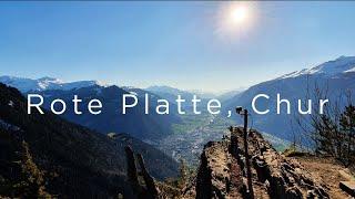 Rote Platte, Chur - short but spectacular hike - spektakuläre kurze Wanderung