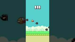 Almost won flappy bird #viral #trending #trend #edit #funny #meme #flappybird #rage