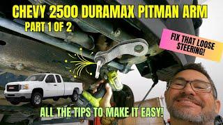 Chevy GMC duramax pitman arm replacement (part 1)
