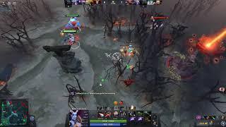 Queen of Pain vs Invoker mid AncientRankgame