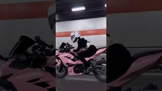 Pink Bike / Girl Rider  #short #shorts #viral