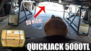 I Bought The Best Garage Car Lift On The Market! QuickJack 5000TL