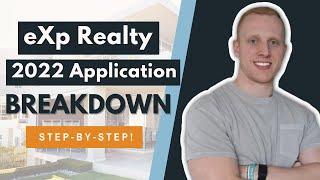 How do you FILL out the eXp APPLICATION - NEW eXp Agent Training [WATCH BEFORE filling out]