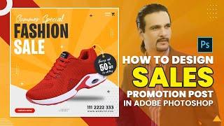 How to Design Sales Promotion Banner | Ahmed Afridi