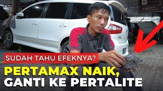 Efek biasa pakai bbm Pertamax ganti ke Pertalite