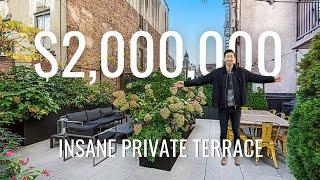 $2 Million Massive Private Terrace in the East Village