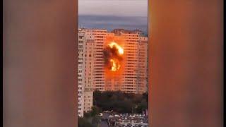 UA war - heavy attack on Kyiv by Russia (Ukraine) - 17/June/2025