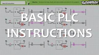 Basic PLC Instructions (Full Lecture)