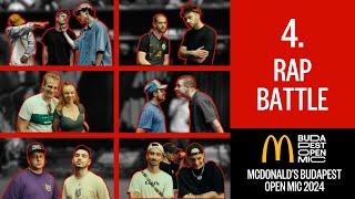 4. EPIZÓD - RAP BATTLE // McDonald's Budapest Open Mic 2024