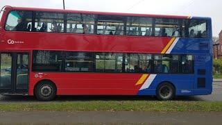 Cityrider 56 to Newcastle - Go North East 3941 - NK05 GZO