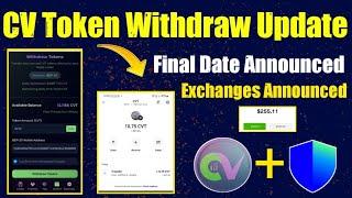  CV Token bot withdraw || CV Token live withdraw proof || CV Trade Withdraw Proof