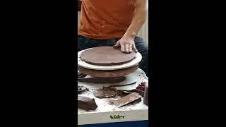 Start of Onggi making 옹기 - Kanghyo Lee 이강효