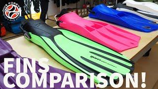 Diving Fins Compared!