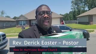 New St. Hurricane Baptist Church  community outreach program