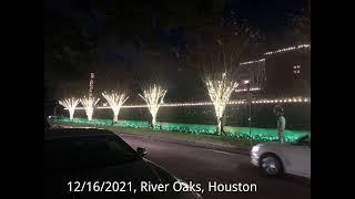 River Oaks Christmas Lights 2021 #RiverOaks#ChristmasLights