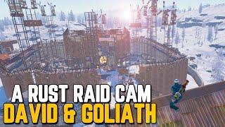 Rust Raid Cam - THE DAVID AND GOLIATH RAID (1000 Rockets Used)