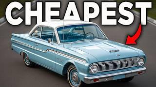 20 Cars From The 1960s That Only Poor People Could Afford