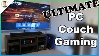 PC Couch Gaming From the Living Room with a HTPC