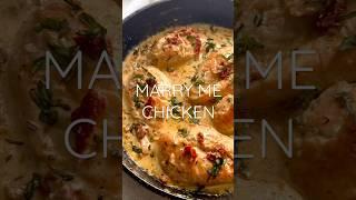 Make this easy Marry Me Chicken for dinner! #chicken #dinner #marryme #parmesanchicken