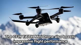 CFLY FAITH MINI DRONE, CFLY FAITH 미니 드론, 4K 전문 GPS HD 카메라, 3 축 짐벌 RC 쿼드콥터, 4km FPV