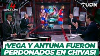 ¿Justa sanción? Antuna y Vega son perdonados en Chivas | TUDN