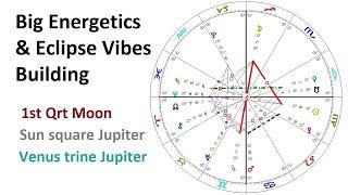 Astrology Sept 10-16 2024 -1st Qrt Moon - Mutable Grand Cross - Sun sq Jupiter -Venus trine Jupiter