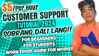 Customer Support For Beginners Work From Home Online Jobs 2024