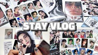 [ 스테이 브이로그 ]  밀린 ATE 앨깡 제출합니땨  | ATE 앨범깡 • 미공포 분철 • 앨포 드볼 • STAY VLOG