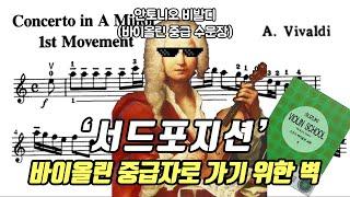 바이올린 중급자 통곡의 벽! 서드 포지션 개념 정리 및 간단한 연습 방법!