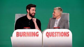 Extended Cut: John Krasinski Answers Ellen's 'Burning Questions'