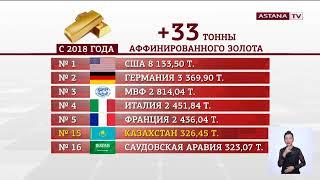 С начала года Нацбанк приобрел 33 тонны аффинированного золота у отечественных производителей