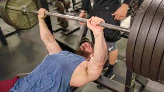 Bradley Martyn Attempts A Bench Press Max!