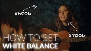 How To PROPERLY Set White Balance | Filmmaking 101