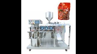 Premade Stand Up Pouch Liquid Tomato Paste Ketchup Filling Sealing Packing Machine Manufacturers