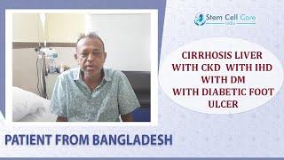 Patient with Chronic Kidney Disease shares his experience SCCI| Stem Cell Therapy for CKD in India