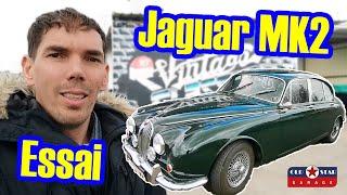  Essai JAGUAR MK2 340 - Berline la plus Rapide du Monde à son époque