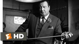 The Hustler (1/5) Movie CLIP - Like He's Playing the Violin (1961) HD