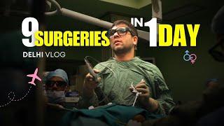 Did 9 Endometriosis Surgeries In a Day at Delhi | Endometriosis Surgeon's Vlog | Dr Jay Mehta Mumbai