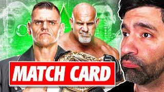 Predicting the WWE Crown Jewel 2024 Match Card