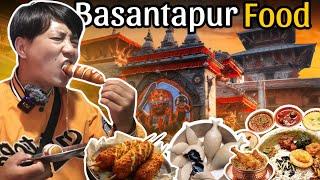 Top5 mitho ra local khane kura paune thau Basantpur area ma || Newari food vlog.