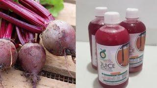 HOW TO MAKE THE BEST BEETROOT JUICE FOR SALE | PRESERVATION | HEALTH BENEFIT | JUICE MAKING BUSINESS