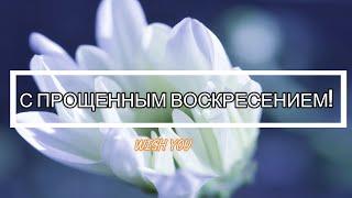 С Прощенным воскресением!