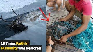 15 Moments People Saved The Day! Faith In Humanity Restored 2021