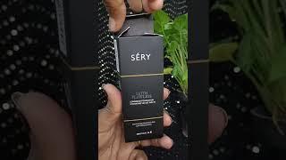 Sery Cosmetics Satin Flawless Foundation in Shade Tan- #productreview #youtubeshorts #shortsvideo